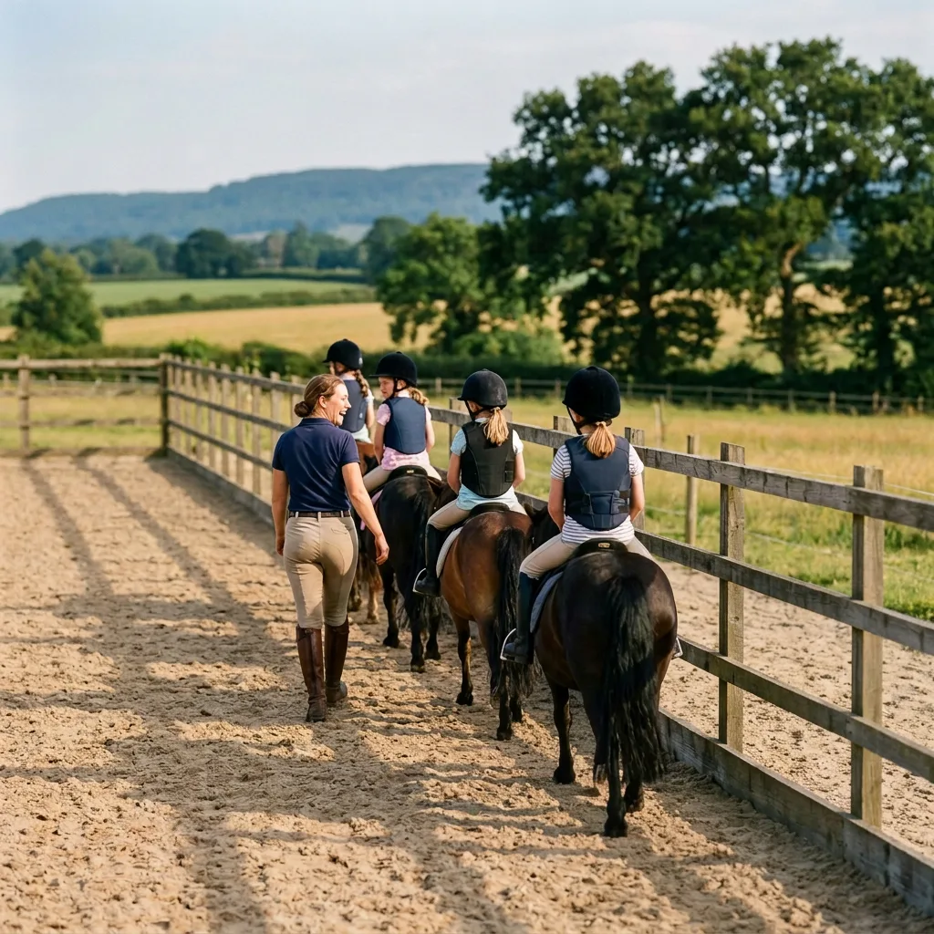 Cours de poney à Chantemerle-lès-Grignan, Drôme